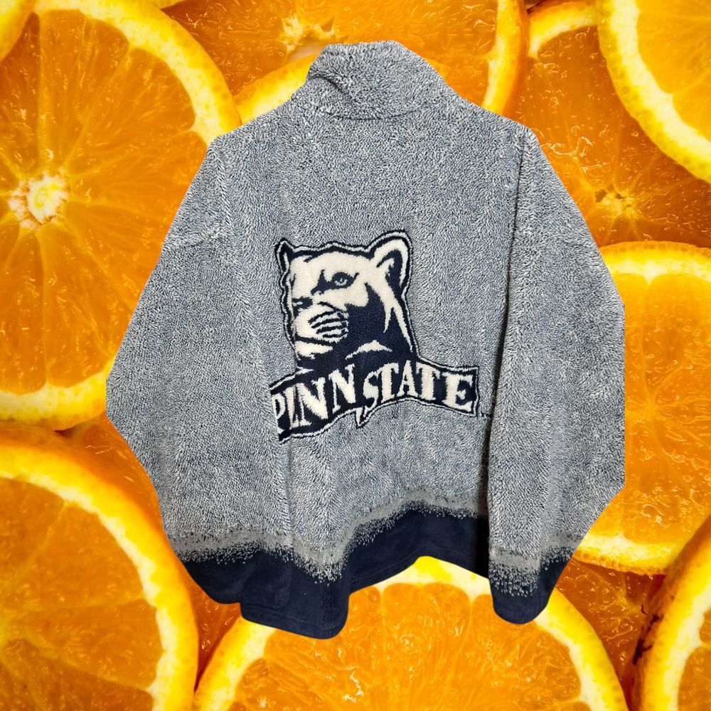 Rear Bear Ridge Outfitters Penn State Fleece Jacket Full Zip Pullover 2X - Picture 6 of 8
